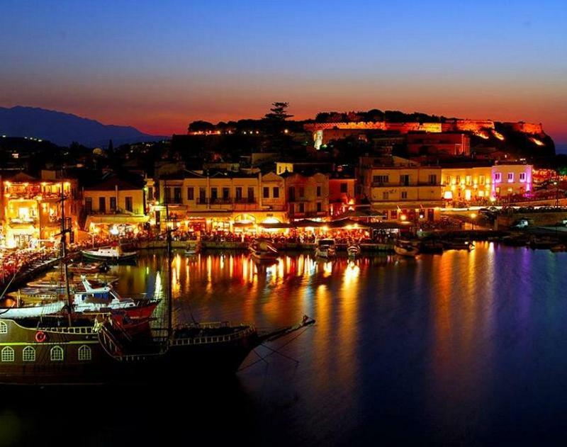 Sea View Cozy Studio Near Center Of Rethymno Town 外观 照片