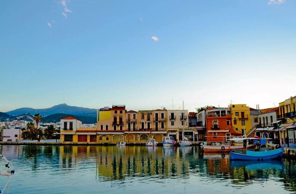 Sea View Cozy Studio Near Center Of Rethymno Town 外观 照片