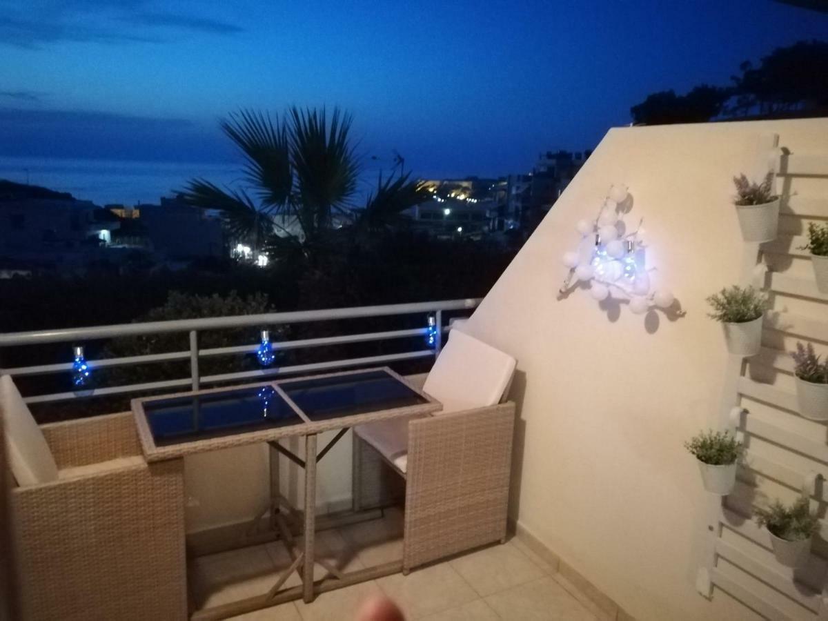 Sea View Cozy Studio Near Center Of Rethymno Town 外观 照片