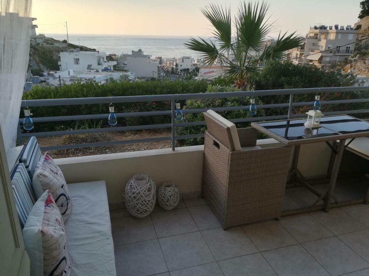 Sea View Cozy Studio Near Center Of Rethymno Town 外观 照片