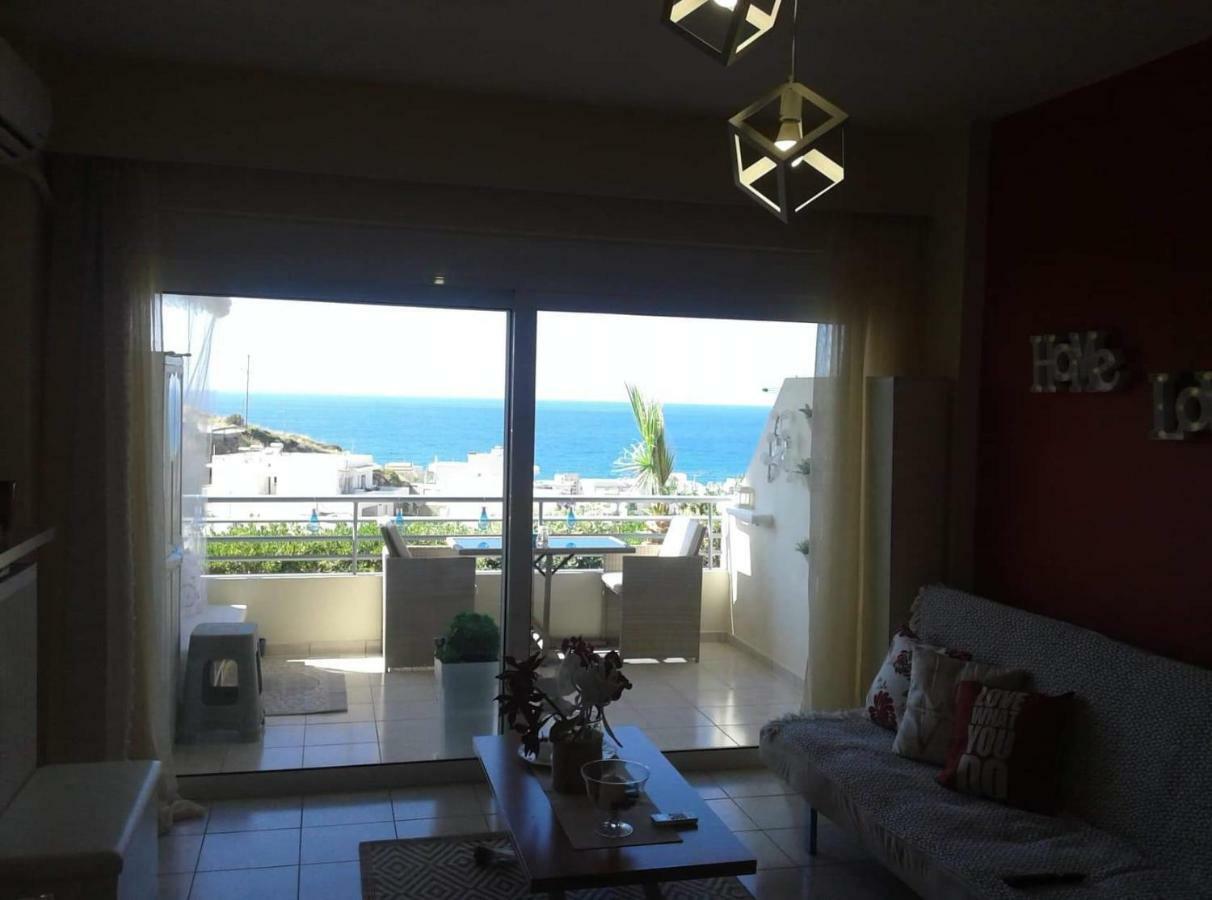 Sea View Cozy Studio Near Center Of Rethymno Town 外观 照片
