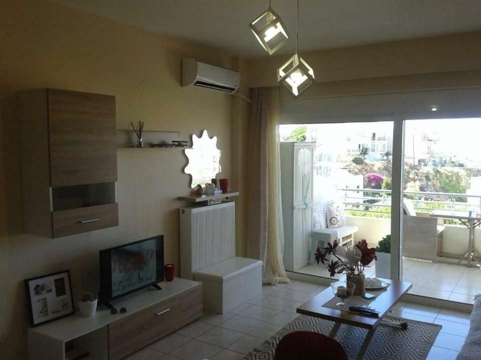 Sea View Cozy Studio Near Center Of Rethymno Town 外观 照片
